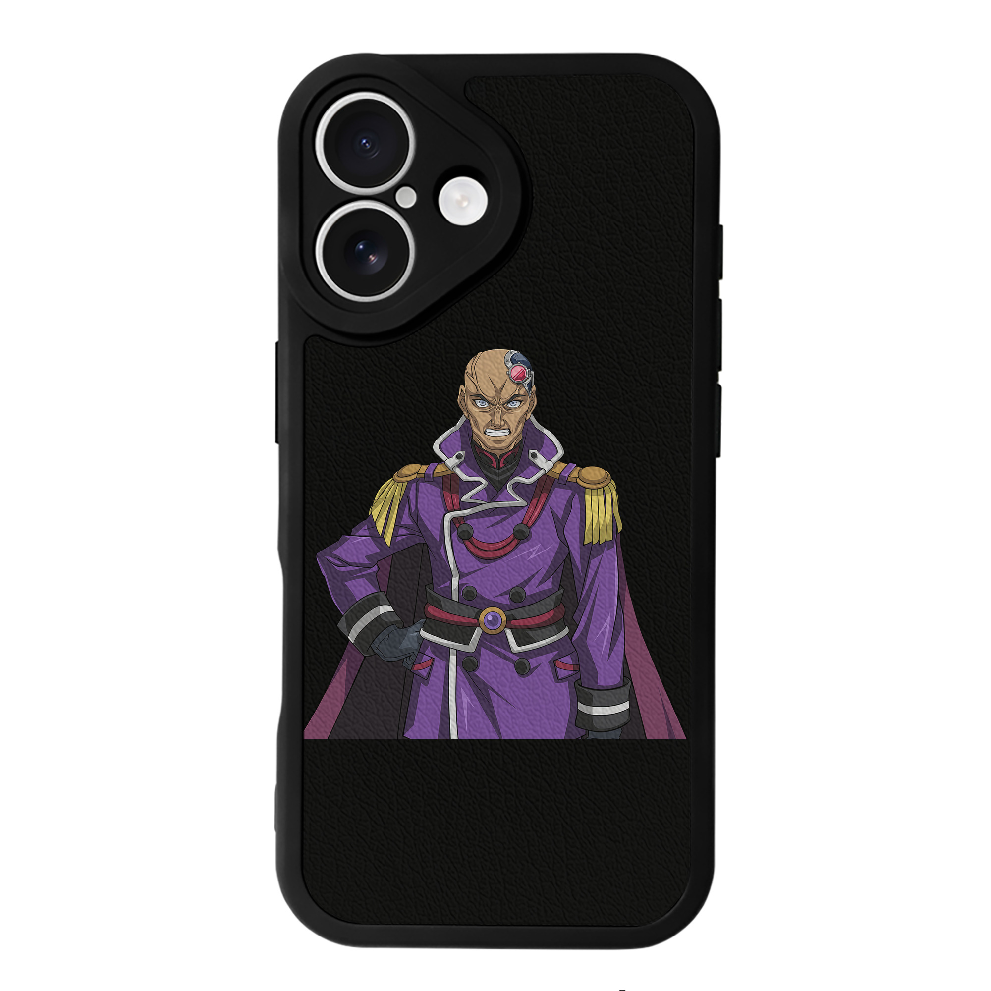 （画像用） 遊☆戯☆王 Yu-Gi-Oh! 【iPhone 16シリーズ対応】シリコンスマホケース（レザー調） 材質：シリコン